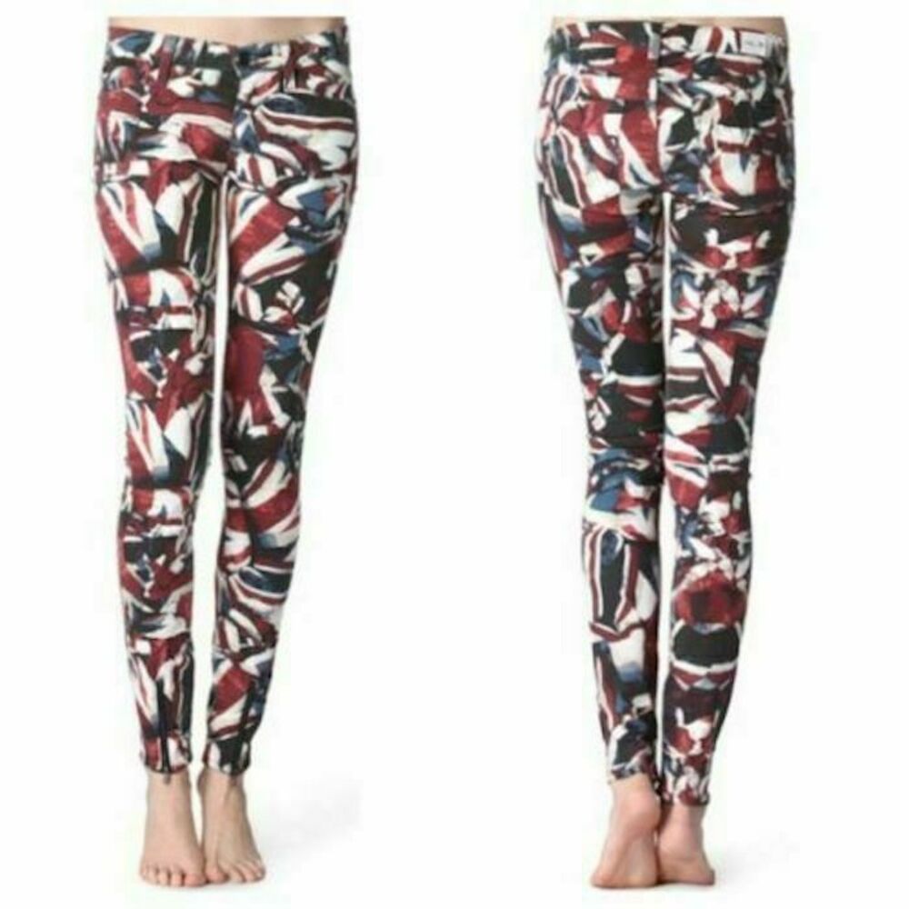 Hudson Juliette Super Skinny Coated Jeans